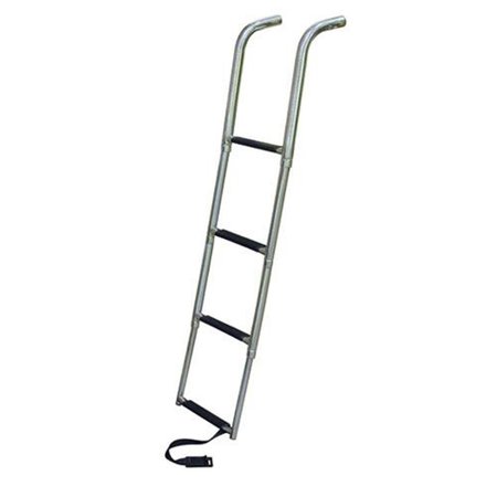 POWERPLAY 4 Step Under Platform Telescoping Boat Ladder PO2594330